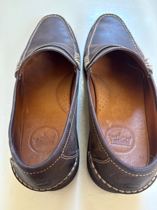 Peter Millar Men\'s Handsewn Leather Penny Loafer main image 4